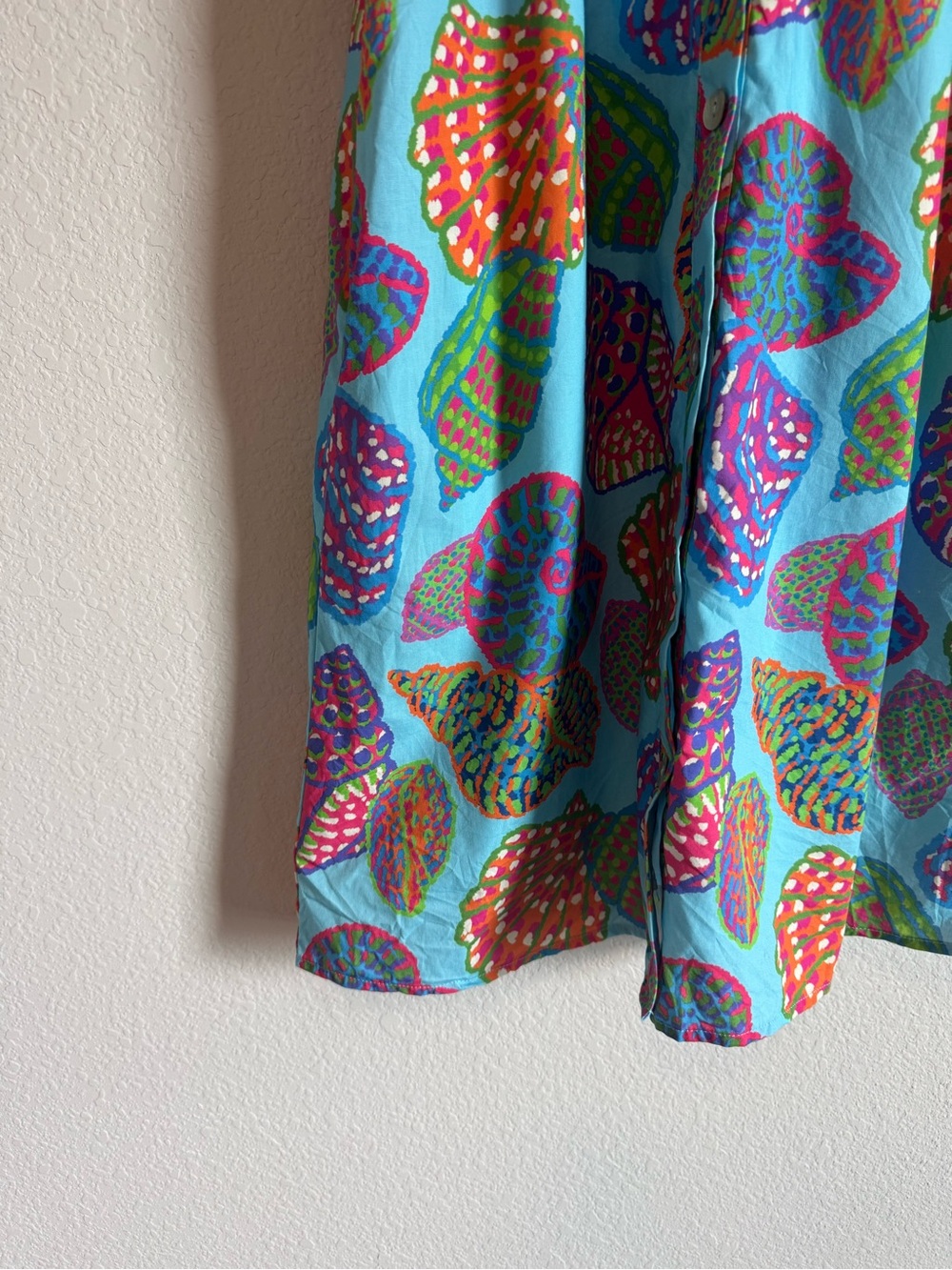 THML Turquoise Multi-Color Printed Mini Dress - Picture 4 of 9
